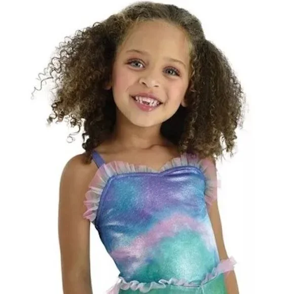 Disney's The Little Mermaid Ariel Child Large 12-14 Halloween Costume, Dress Up. - Picture 5 of 8